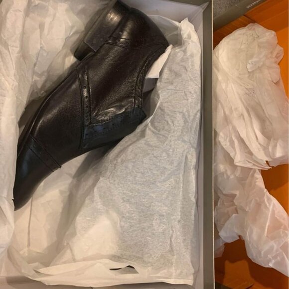 levity women’s black leather dress shoes - size 7 - Picture 4 of 4